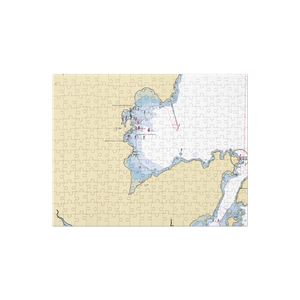 Rockland Marine Corp (Owls Head, ME) NOAA Chart Jigsaw Puzzle