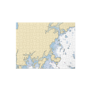 Spruce Head Marine (Spruce Head, ME) NOAA Chart Jigsaw Puzzle