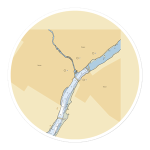 Bangor Public Marina (Brewer, ME) NOAA Chart Sticker
