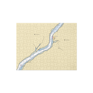 Hamlins Marina (Burlington, ME) NOAA Chart Jigsaw Puzzle