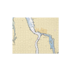 Bucksport Municipal Marina (Bucksport, ME) NOAA Chart Jigsaw Puzzle