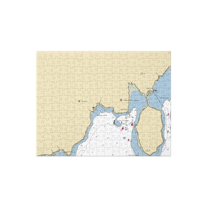 Searsport Public Landing (Searsport, ME) NOAA Chart Jigsaw Puzzle