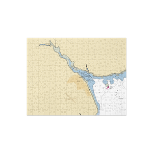 Belfast City Landing (Belfast, ME) NOAA Chart Jigsaw Puzzle