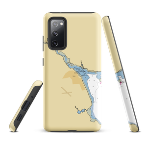 Front Street Shipyard (Belfast, ME) NOAA Chart Samsung Phone Case