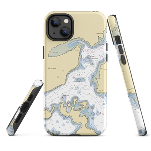 Eaton's Boat Yard (Castine, ME) NOAA Chart  Tough iPhone Case