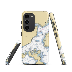 Castine Town Dock (Castine, ME) NOAA Chart Samsung Phone Case