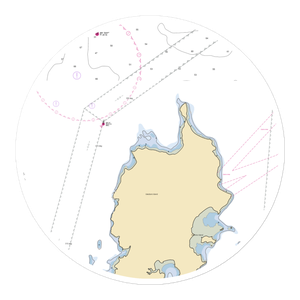 Islesboro Marine Enterprises (Islesboro, ME) NOAA Chart Sticker