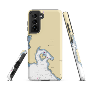 Buck's Harbor Marine (Brooksville, ME) NOAA Chart Samsung Phone Case