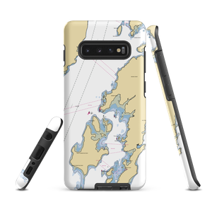 Town Dock at Grindle Point (Islesboro, ME) NOAA Chart Samsung Phone Case