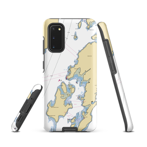 Town Dock at Grindle Point (Islesboro, ME) NOAA Chart Samsung Phone Case