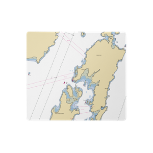 Town Dock at Grindle Point (Islesboro, ME) NOAA Chart  Gaming Mouse Pad
