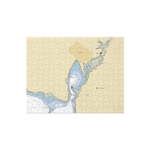 Sedgwick Town Landing (Blue Hill, ME) NOAA Chart Jigsaw Puzzle