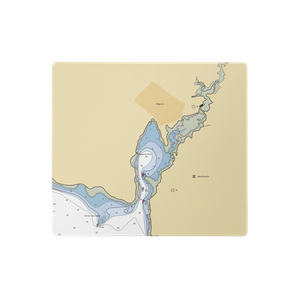 Sedgwick Town Landing (Blue Hill, ME) NOAA Chart  Gaming Mouse Pad