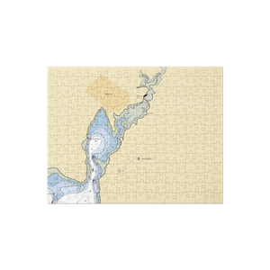 Benjamin River Marine (Blue Hill, ME) NOAA Chart Jigsaw Puzzle