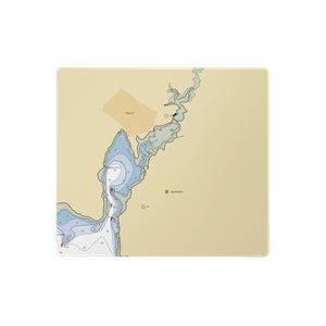 Benjamin River Marine (Blue Hill, ME) NOAA Chart  Gaming Mouse Pad