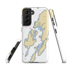 Warren Island State Park (Islesboro, ME) NOAA Chart Samsung Phone Case