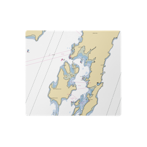 Warren Island State Park (Islesboro, ME) NOAA Chart  Gaming Mouse Pad