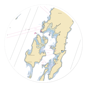 Warren Island State Park (Islesboro, ME) NOAA Chart Sticker