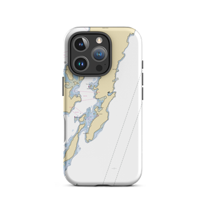 Pendleton Yacht Yard (Islesboro, ME) NOAA Chart  Tough iPhone Case