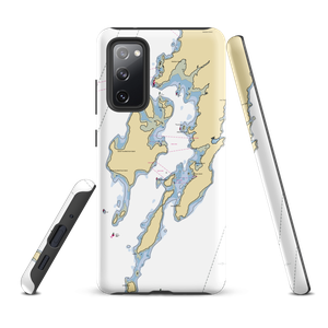 Dark Harbor Boat Yard (Islesboro, ME) NOAA Chart Samsung Phone Case