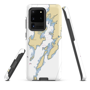 Dark Harbor Boat Yard (Islesboro, ME) NOAA Chart Samsung Phone Case