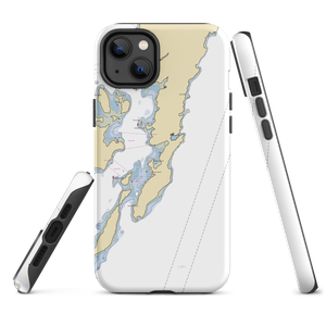 Tarratine Yacht Club (Islesboro, ME) NOAA Chart  Tough iPhone Case