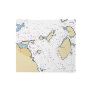 Bar Harbor Regency Oceanfront Resort & Marina (Salsbury Cove, ME) NOAA Chart  Gaming Mouse Pad