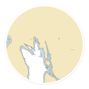 Schoodic Institute Marine Center (Winter Harbor, ME) NOAA Chart Sticker