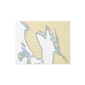 Winter Harbor Yacht Club (Winter Harbor, ME) NOAA Chart Jigsaw Puzzle