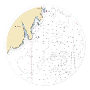 Seal Harbor Yacht Club (Seal Harbor, ME) NOAA Chart Sticker