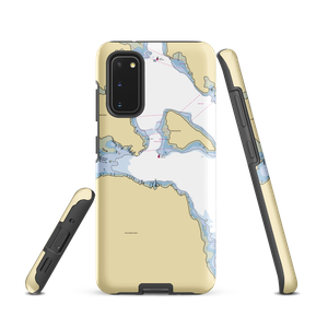 Southwest Harbor Town Dock (Northeast Harbor, ME) NOAA Chart Samsung Phone Case