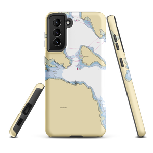 Southwest Harbor Town Dock (Northeast Harbor, ME) NOAA Chart Samsung Phone Case