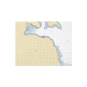 Hinckley Yacht Services - Southwest Harbor (Northeast Harbor, ME) NOAA Chart Jigsaw Puzzle