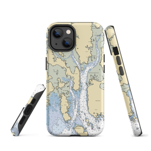 Millbridge Marina (Cherryfield, ME) NOAA Chart  Tough iPhone Case