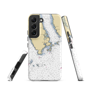 Corea Lobster Co-op (Winter Harbor, ME) NOAA Chart Samsung Phone Case