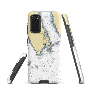 Corea Lobster Co-op (Winter Harbor, ME) NOAA Chart Samsung Phone Case