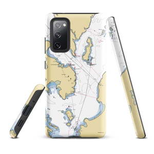 Eastport Breakwater Public Floats (Lubec, ME) NOAA Chart Samsung Phone Case