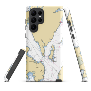 Chocolate Cove Wharf (Lubec, ME) NOAA Chart Samsung Phone Case