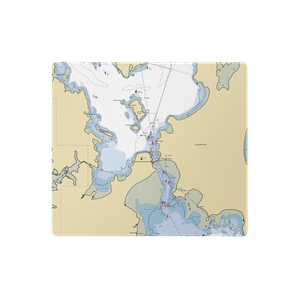 Passamaquoddy Bay Yacht Club (Lubec, ME) NOAA Chart  Gaming Mouse Pad