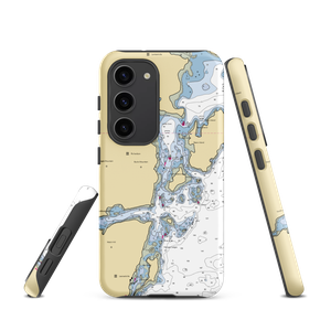 Richardson Wharf (Lubec, ME) NOAA Chart Samsung Phone Case