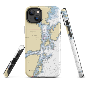 Richardson Wharf (Lubec, ME) NOAA Chart  Tough iPhone Case