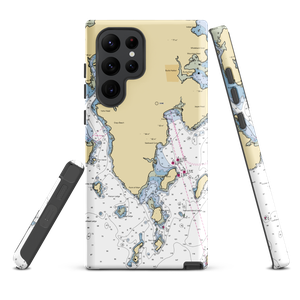 Pettegrow Boat Yard (Machias, ME) NOAA Chart Samsung Phone Case