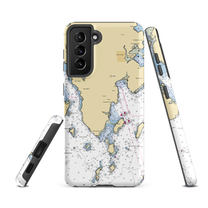 Pettegrow Boat Yard (Machias, ME) NOAA Chart Samsung Phone Case