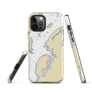 Wilsons Point Wharf (Lubec, ME) NOAA Chart  Tough iPhone Case