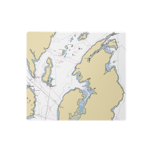 Wilsons Point Wharf (Lubec, ME) NOAA Chart  Gaming Mouse Pad