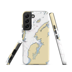 Wilsons Beach Wharf (Lubec, ME) NOAA Chart Samsung Phone Case