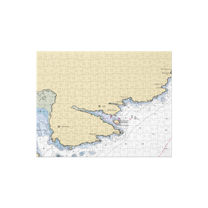 SWF & Son Inc. (East Machias, ME) NOAA Chart Jigsaw Puzzle