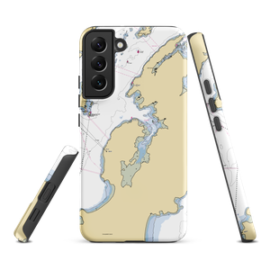 Malloch Beach Wharf (Lubec, ME) NOAA Chart Samsung Phone Case