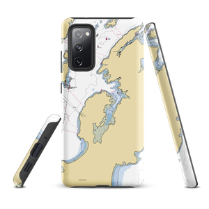 Malloch Beach Wharf (Lubec, ME) NOAA Chart Samsung Phone Case