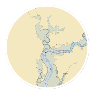 Mooseneck General Store (Columbia Falls, ME) NOAA Chart Sticker